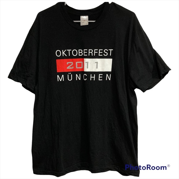 Men’s Tee Shirt SZ XXL Oktoberfest Munchen 2011 Germany Munich 100% Cotton Beer - Picture 1 of 8